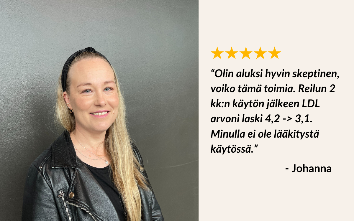 Tässä on ruokavalio, jolla saat korkean kolesterolin alas